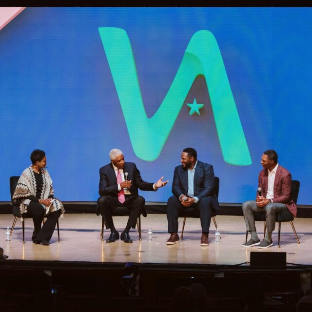 Trust us when we say, the crowd went WILD for our epic closing panel of #VA2022! 👏👏👏 Sponsored by Mailchimp, "The Power of Leveraging Your Brand" session featured big names & big personalities!

Thanks for blowing us away:
▶︎ Marcus Allen: Largely Regarded as One of the Greatest Goal Line & Short-Yard Runners in NFL History
▶︎ Jerome Bettis: Super Bowl Champion & Pro Football Hall of Fame Running Back
▶︎ Julius Erving ("Dr. J"): Largely Regarded as the Dominant Professional Basketball Player of His Era
▶︎ Phyllis Newhouse (Panel Moderator): Founder & CEO of ShoulderUp Technology Acquisition Corp, Founder & CEO of Xtreme Solutions Inc, and CEO of Athena Technology Acquisition Corp

Absolutely legendary — and autograph hour was just the cherry on top! 🖊️
